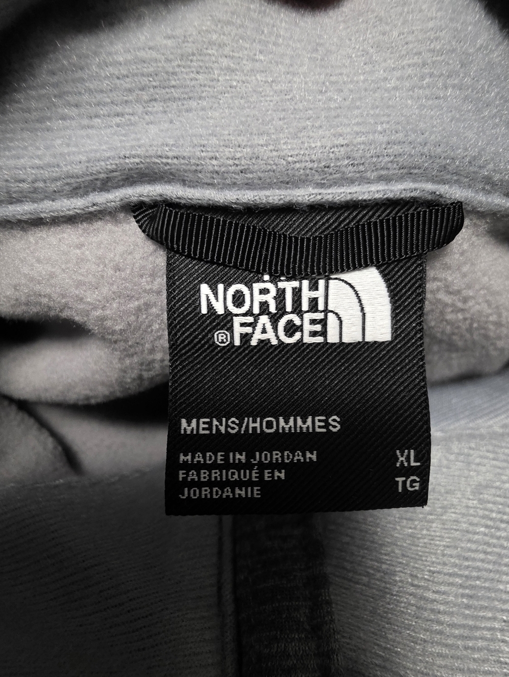 The North Face Canyonlands 1/2 Zip Fleece pullover jacket Size XL Gray - Picture 8 of 9